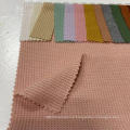 waffle knit plain dyed fabric textiles